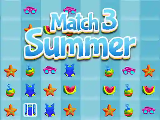 खेल Match 3 Summer ऑनलाइन