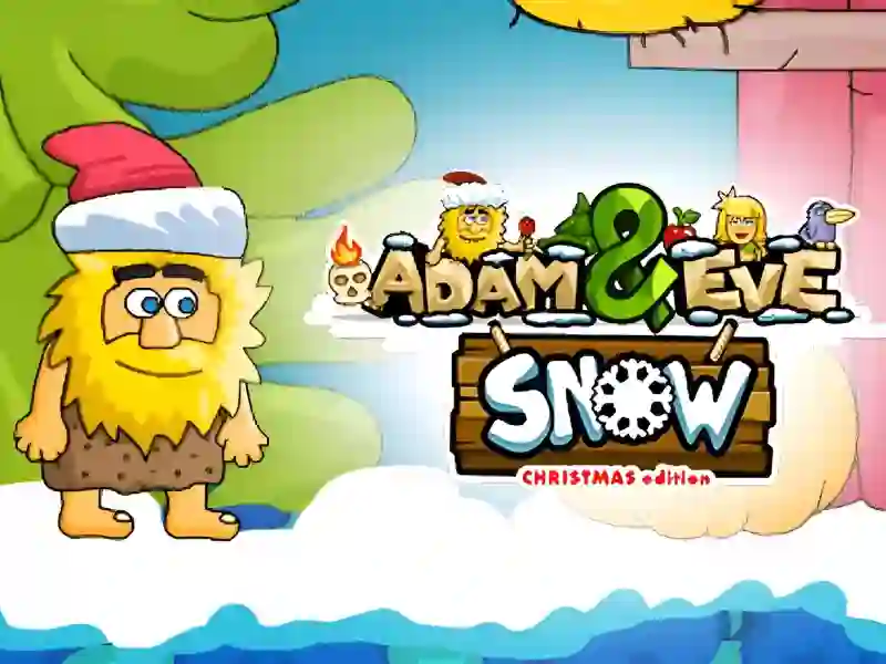 खेल Adam & Eve: Snow ऑनलाइन