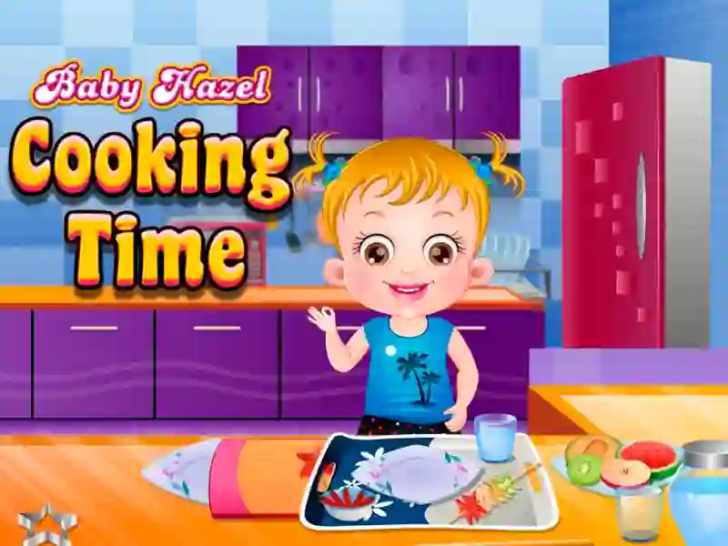 खेल Baby Hazel Cooking Time ऑनलाइन