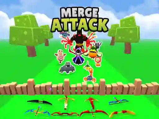 खेल Merge Monster Attack ऑनलाइन