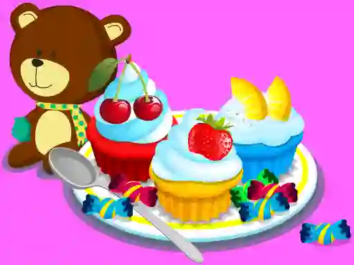खेल Cooking Colorful Cupcakes ऑनलाइन