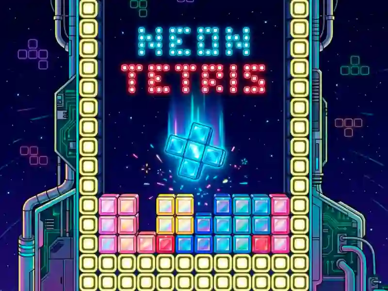 खेल Neon Tetris ऑनलाइन