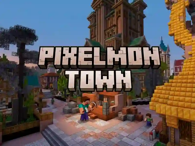 खेल Pixelmon Town ऑनलाइन