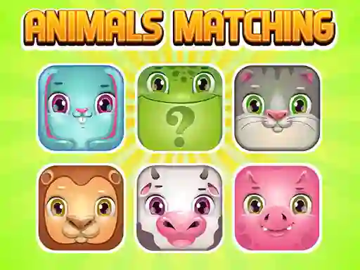 खेल Animals Memory Matching ऑनलाइन
