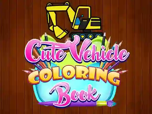 खेल Cute Vehicle Coloring Book ऑनलाइन