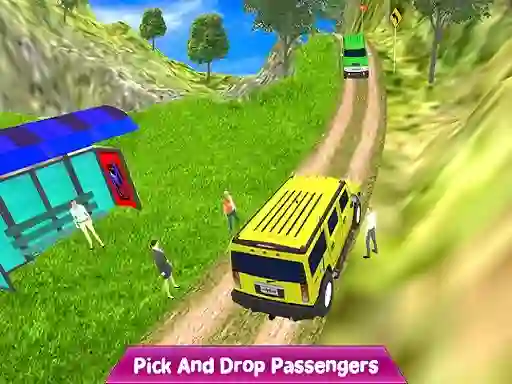 खेल Crazy Taxi Jeep Drive ऑनलाइन