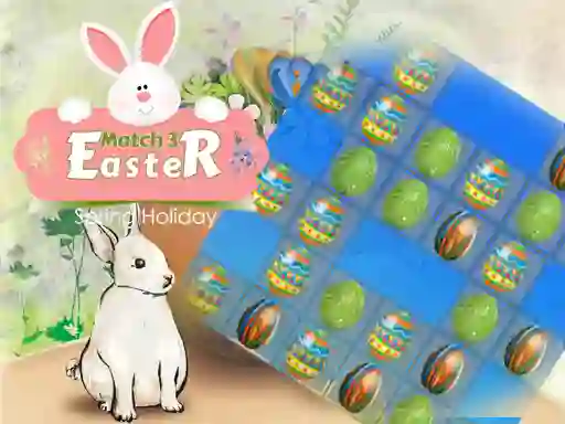 खेल Easter Eggs Match 3 ऑनलाइन
