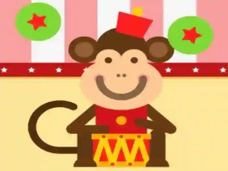 खेल Monkey Drums ऑनलाइन