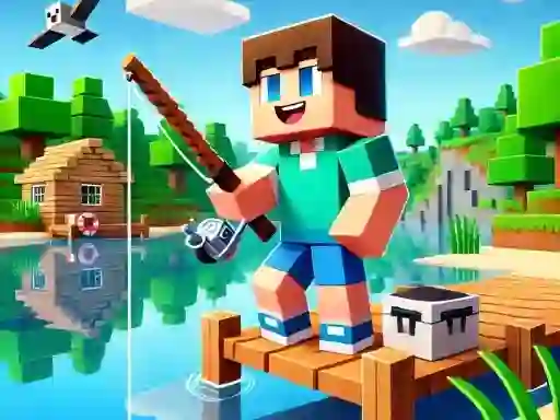 खेल Noob fun fishing ऑनलाइन