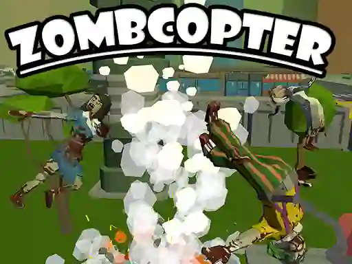 खेल Zombcopter ऑनलाइन