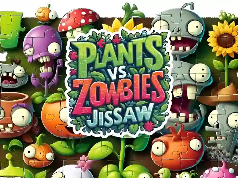 खेल Plants vs Zombies Jigsaw ऑनलाइन