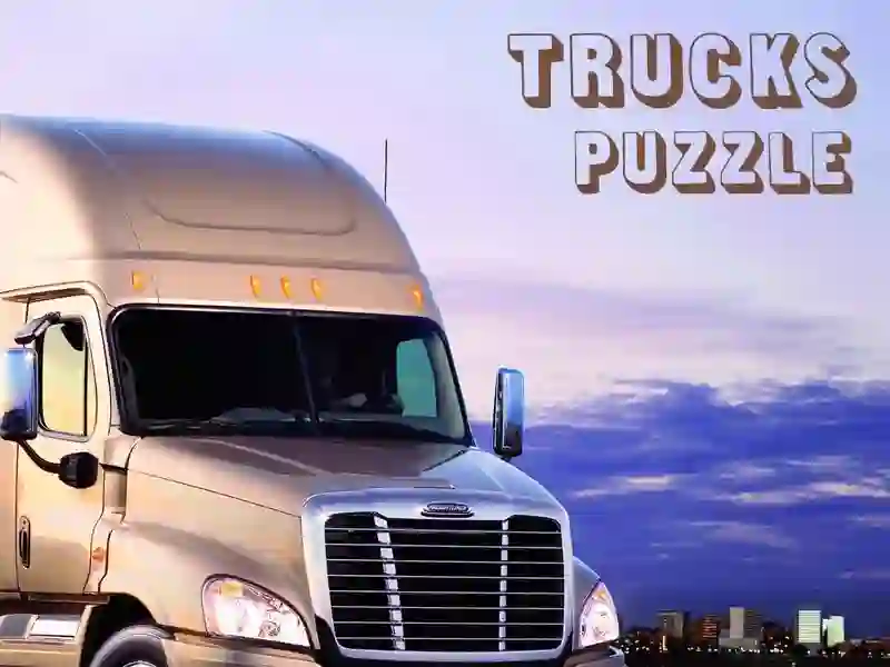 खेल Trucks Puzzle ऑनलाइन