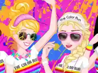 खेल Princess Color Run ऑनलाइन