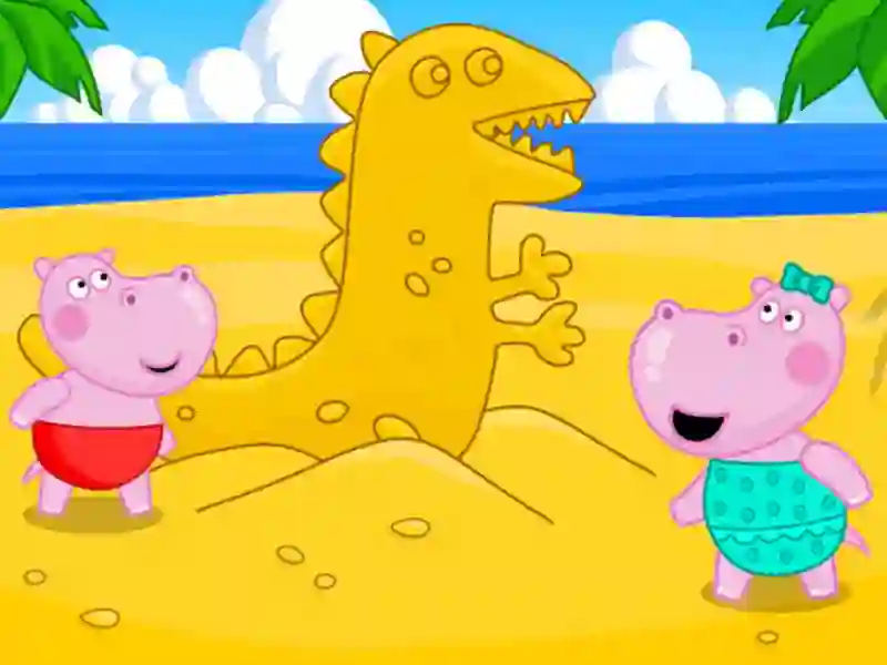 खेल Hippo Beach Adventures ऑनलाइन