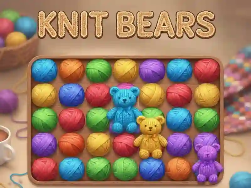 खेल Knit Bears ऑनलाइन
