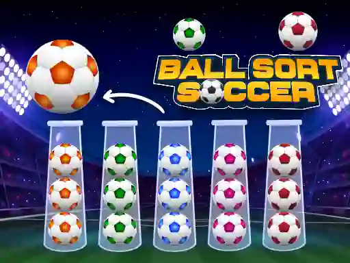खेल Ball Sort Soccer ऑनलाइन