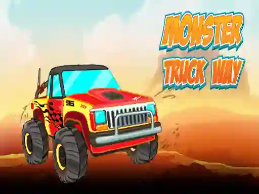खेल Monster Truck Way ऑनलाइन
