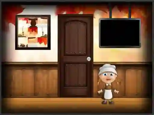 खेल Amgel Thanksgiving Room Escape 9 ऑनलाइन