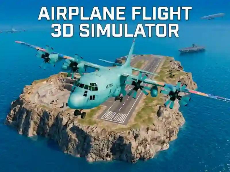 खेल Airplane Flight 3D Simulator ऑनलाइन