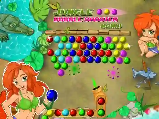 खेल Jungle Bubble Shooter Mania ऑनलाइन