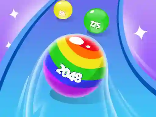 खेल 2048 Run Gorgeous Balls ऑनलाइन