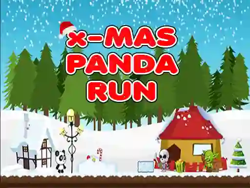 खेल X-mas Panda Run ऑनलाइन