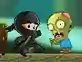 खेल Ninja Kid Vs Zombies ऑनलाइन