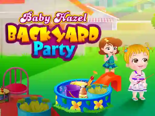 खेल Baby Hazel Backyard Party ऑनलाइन