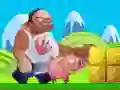 खेल Pink Running Pig ऑनलाइन