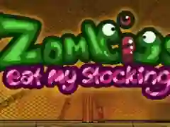 खेल Zombies Eat My Stocking ऑनलाइन
