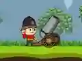 खेल Cannons and Soldiers mountain offense ऑनलाइन