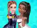 खेल Elsa And Tiana Workout Buddies ऑनलाइन
