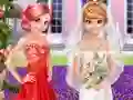 खेल Frozen And Ariel Wedding ऑनलाइन
