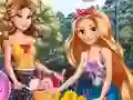 खेल Princesses Bike Trip ऑनलाइन