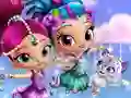 खेल Shimmer and Shine Dress up ऑनलाइन