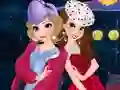 खेल Anna and Elsa Cocktail Dresses ऑनलाइन