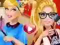 खेल Cinderella And Barbie Teen Rivalry ऑनलाइन