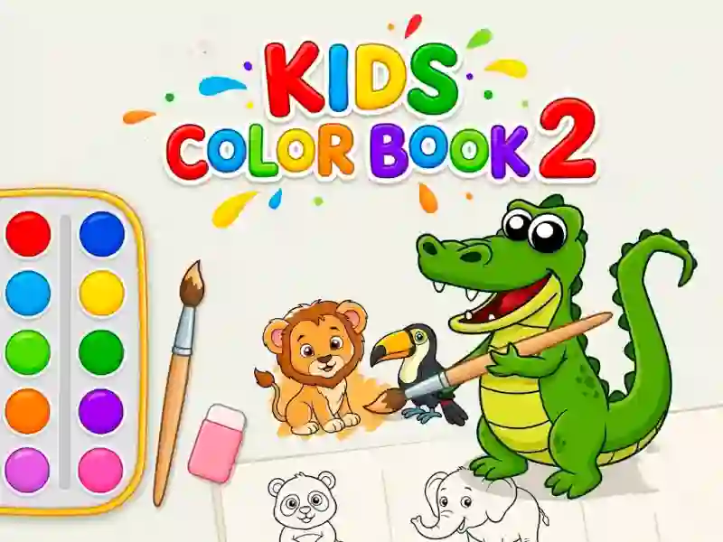खेल Kids Color Book 2 ऑनलाइन