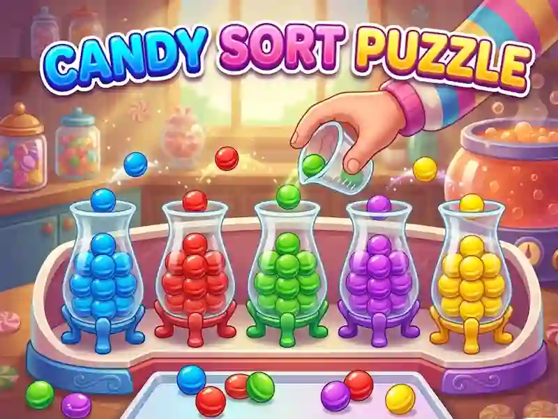खेल Candy Sort Puzzle ऑनलाइन