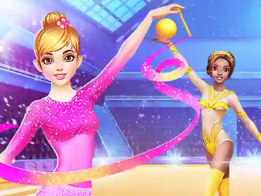 खेल Gymnastics Girls Dress Up Game ऑनलाइन