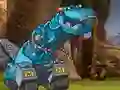 खेल Dinotrux builder create & print ऑनलाइन