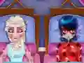 खेल Ladybug And Elsa's First Aid ऑनलाइन