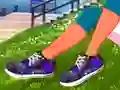 खेल DIY Galaxy Shoes ऑनलाइन