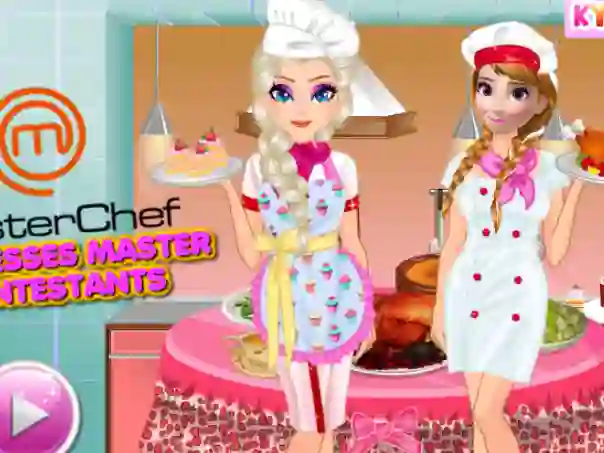 खेल Princesses Masterchef Contestants ऑनलाइन