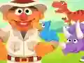 खेल 123 Sesame Street: Ernie's Dinosaur Day Care ऑनलाइन