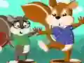खेल Fun with Squirrels ऑनलाइन