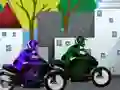 खेल Bike Racing Math Integers ऑनलाइन