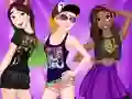 खेल Princess Band Tees ऑनलाइन