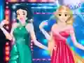 खेल Princesses dress for the royal ball ऑनलाइन