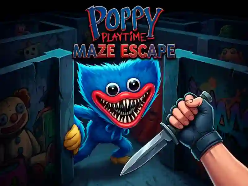खेल Poppy Playtime Maze Escape ऑनलाइन